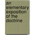 An Elementary Exposition Of The Doctrine