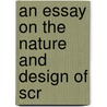 An Essay On The Nature And Design Of Scr door James Nicol