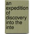 An Expedition Of Discovery Into The Inte