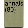 Annals (80) door American Academy of Political Science