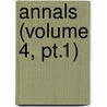 Annals (Volume 4, Pt.1) by American Academy of Political Science