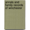 Annals And Family Records Of Winchester door John Boyd