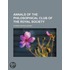 Annals Of The Philosophical Club Of The