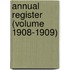Annual Register (Volume 1908-1909)