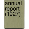 Annual Report (1927) by Hawaiian Historical Society