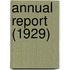 Annual Report (1929)