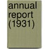 Annual Report (1931)