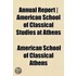 Annual Report - American School Of Class