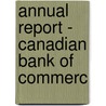Annual Report - Canadian Bank Of Commerc door Canadian Bank of Commerce