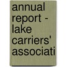 Annual Report - Lake Carriers' Associati door Lake Carriers Association
