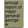 Annual Report Of Major General George W. door United States Army Philippines
