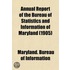 Annual Report Of The Bureau Of Statistic