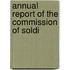 Annual Report Of The Commission Of Soldi