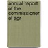Annual Report Of The Commissioner Of Agr
