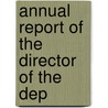 Annual Report Of The Director Of The Dep door Carnegie Institution of Magnetism