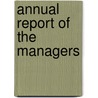 Annual Report Of The Managers door Society For the Prevention of York