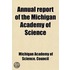 Annual Report Of The Michigan Academy Of