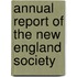 Annual Report Of The New England Society