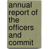 Annual Report Of The Officers And Commit door Maryland Historical Society