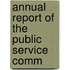 Annual Report Of The Public Service Comm