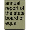 Annual Report Of The State Board Of Equa door Montana State Board of Equalization
