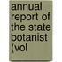 Annual Report Of The State Botanist (Vol