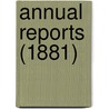 Annual Reports (1881) door New Hampshire