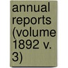 Annual Reports (Volume 1892 V. 3) by New Hampshire