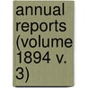 Annual Reports (Volume 1894 V. 3) door New Hampshire