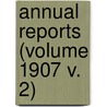 Annual Reports (Volume 1907 V. 2) door New Hampshire