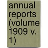 Annual Reports (Volume 1909 V. 1) by New Hampshire