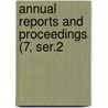 Annual Reports And Proceedings (7, Ser.2 door Belfast Naturalists' Field Club