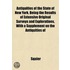 Antiquities Of The State Of New York. Be
