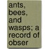 Ants, Bees, And Wasps; A Record Of Obser