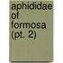 Aphididae Of Formosa (Pt. 2)