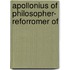 Apollonius Of Philosopher- Reforromer Of