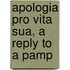 Apologia Pro Vita Sua, A Reply To A Pamp