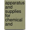 Apparatus And Supplies For Chemical And door Rochester Bausch And Lomb Optical Co.