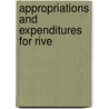 Appropriations And Expenditures For Rive door United States. Engineers