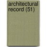 Architectural Record (51) door General Books