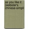 As You Like It (Webster's Chinese-Simpli door Reference Icon Reference