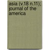 Asia (V.18 N.11); Journal Of The America door American Association