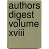 Authors Digest Volume Xviii door Mythology And Folk-Lore