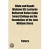 Bible And Spade (Volume 10); Lectures De