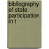 Bibliography Of State Participation In T