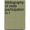Bibliography Of State Participation In T door United States. War Dept. Library