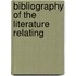 Bibliography Of The Literature Relating