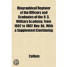 Biographical Register Of The Officers An door Cullum