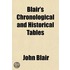Blair's Chronological And Historical Tab