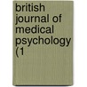 British Journal Of Medical Psychology (1 door British Psychological Society